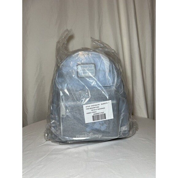 Disney Parks RunDisney Wine And Dine 2023 Blue Tie Dye Loungefly Backpack NWT - Picture 9 of 9